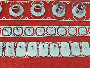 各类产品精密级进模料带