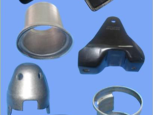 连续拉伸成型类冲压件及料带